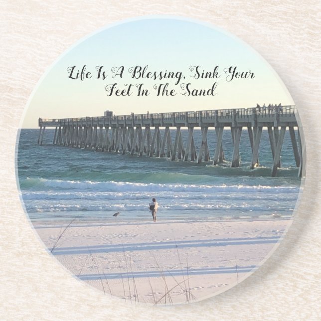 Porta copos do mouse Seafoam (Frente)