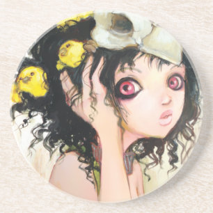 Porta copos do ninho do pássaro