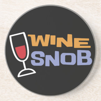 Porta copos do snobe do vinho