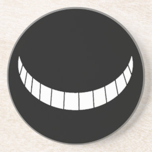 Porta copos do sorriso de Cheshire
