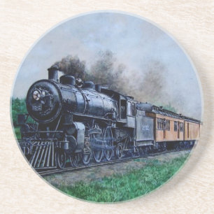 Porta copos do trem do vapor