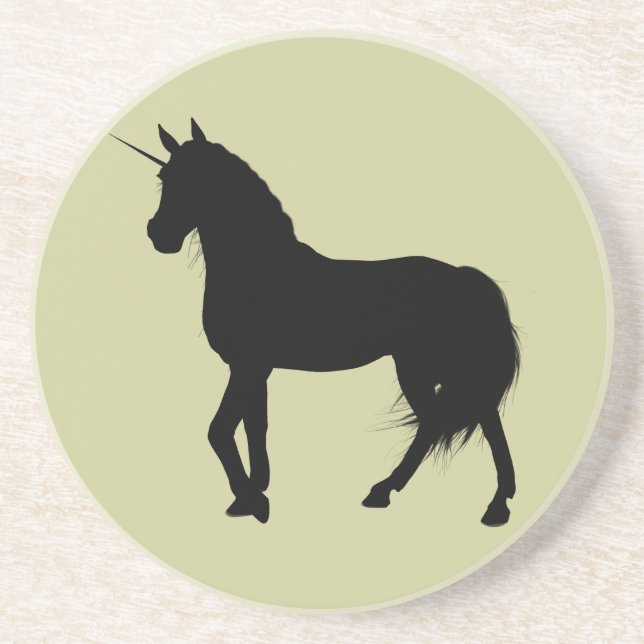 Porta copos do Unicorn Silhouette (Frente)