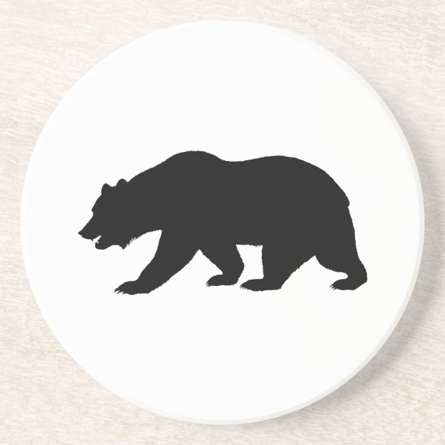 Porta copos do urso Grizzly (Frente)