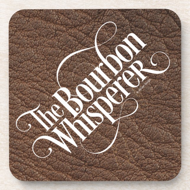 Porta copos do Whisperer Bourbon (Frente)
