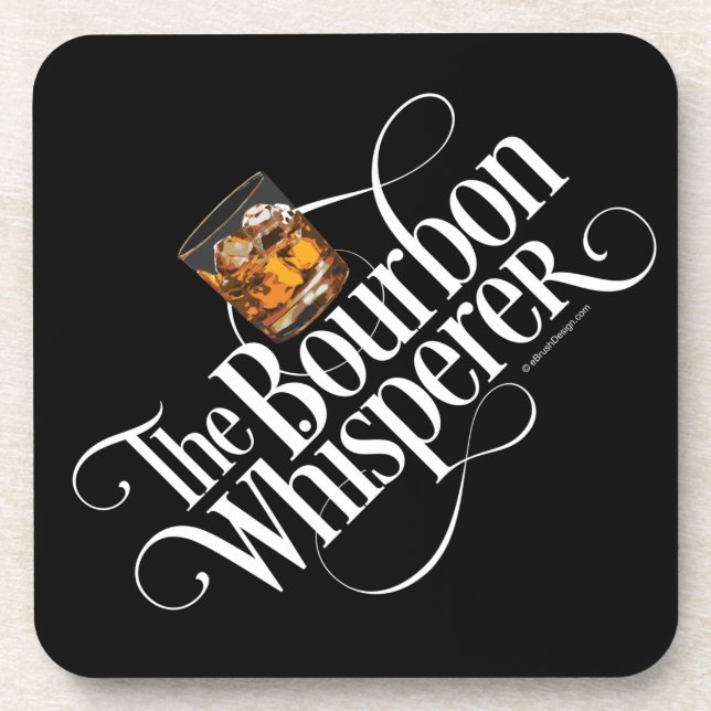 Porta copos do Whisperer Bourbon (Frente)