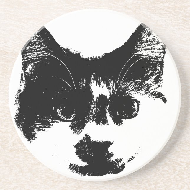 Porta-copos Don’t Spill It – Ink Cat  (Frente)