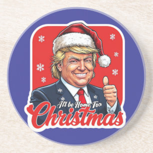 Porta-copos Donald Trump Natal Papai Noel Art