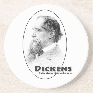 Porta copos dos Autores-Dickens