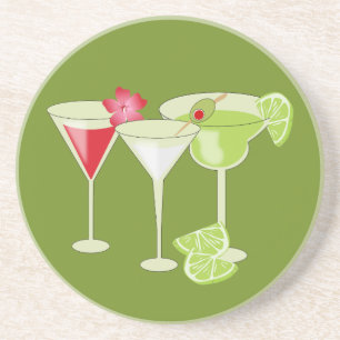 Porta copos dos cocktail
