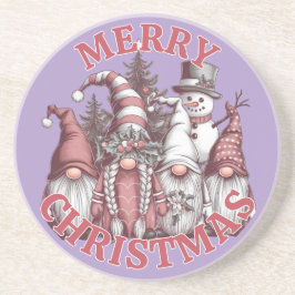 Porta copos dos Gnomos de Natal