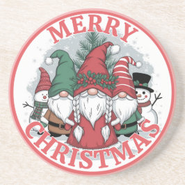 Porta copos dos Gnomos de Natal
