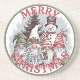 Porta copos dos Gnomos de Natal