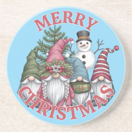 Porta copos dos Gnomos de Natal