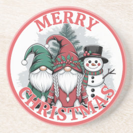 Porta copos dos Gnomos de Natal