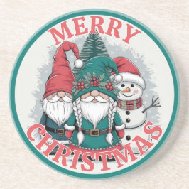 Porta copos dos Gnomos de Natal