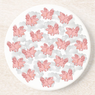 Porta copos dos porcos do vôo