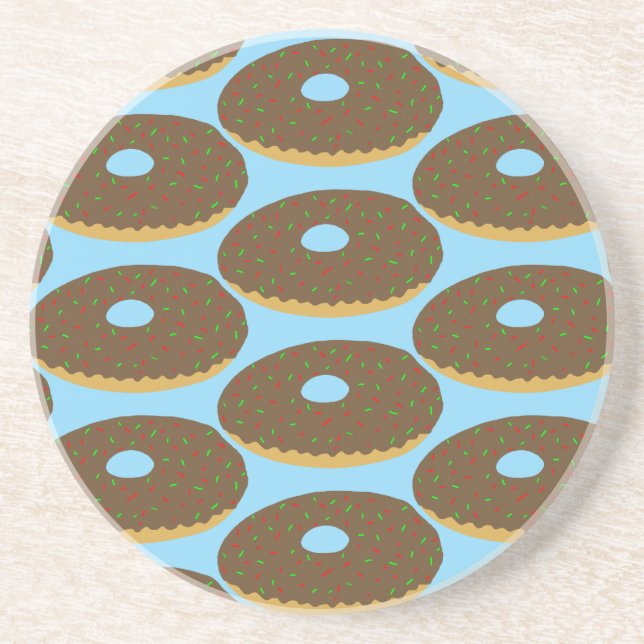 Porta-copos Doughnut Sandstone Coaster (Frente)