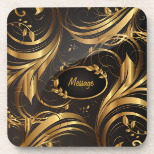 Porta copos Dourado do teste padrão 1