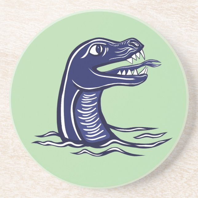 Porta-copos Dragão de Água (Frente)