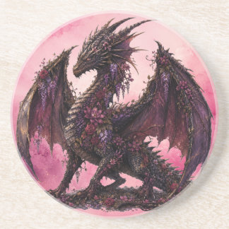 Porta-copos Dragão Flor | Dragão de Fantasia Botânica