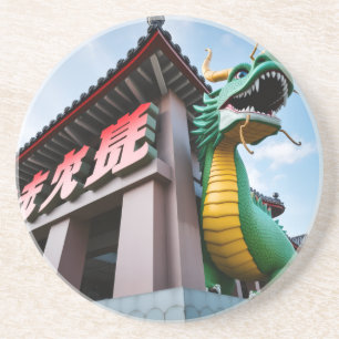 Porta-copos Dragão Imperial Chinês