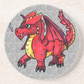 Porta-copos Dragão vermelho