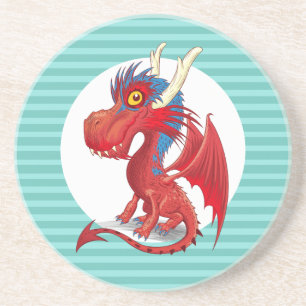 Porta-copos Dragão Vermelho