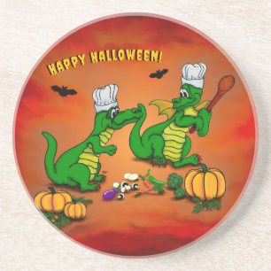 Porta-copos Dragões - Feliz Halloween! Hoje eu cozinho