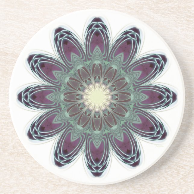 Porta-copos Dragonfly Wings Mandala (Frente)