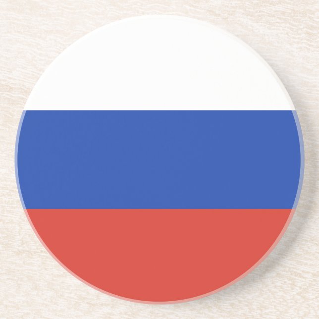 Porta-copos Drapeau Russie tricolore (Frente)