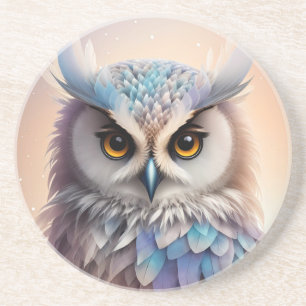 Porta-copos Dreamy Fantasy Owl Soft Pastel Colors