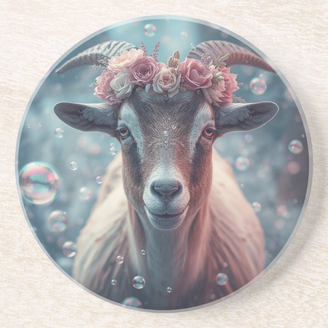 Porta-copos Dreamy Goat Art (Frente)