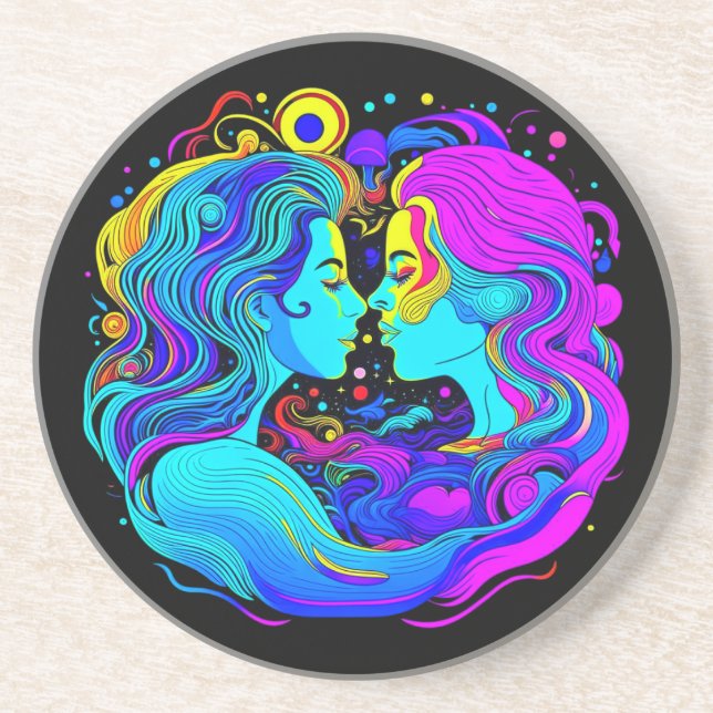 Porta-copos Duas Mulheres (Frente)