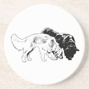 Porta-copos Duplo Traço na Noite