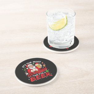 Porta-copos É a época mais maravilhosa para um Natal de cervej