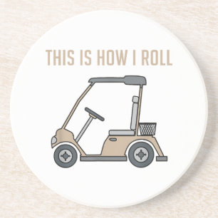 Porta-copos É assim que eu giro Golf Carrinho de Golfe Golfist