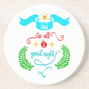Porta-copos E Para Todos Um Bom Natal, Tipografia, ZSG