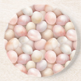 Porta-copos Easter Peach Pink Eggs