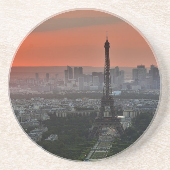 Porta-copos Eiffel Tower Paris Europe Viagem (Frente)