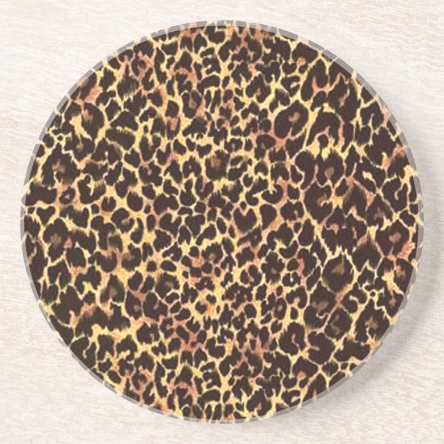 Porta-copos Elegante Cheetah Pattern (Frente)