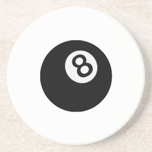 Porta-copos emoji oito bolas
