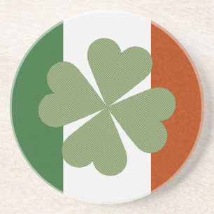 Porta-copos Encantador Irlandês Lucky Clover