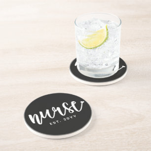 Porta-copos Enfermeiro Personalizado Enfermeiro Est Typografia