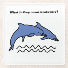 Porta copos Engraçado de Ondas de Amor no Oceano G