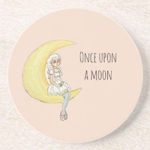 Porta-copos Era Uma Vez Uma Menina Lua Coelhinha