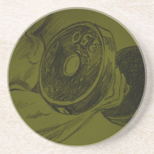 Porta-copos Esboço do Lápis de Malhação de Construção do Corpo