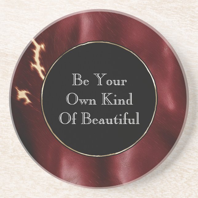 Porta-copos Escuro Vermelho do Sudoeste (Frente)