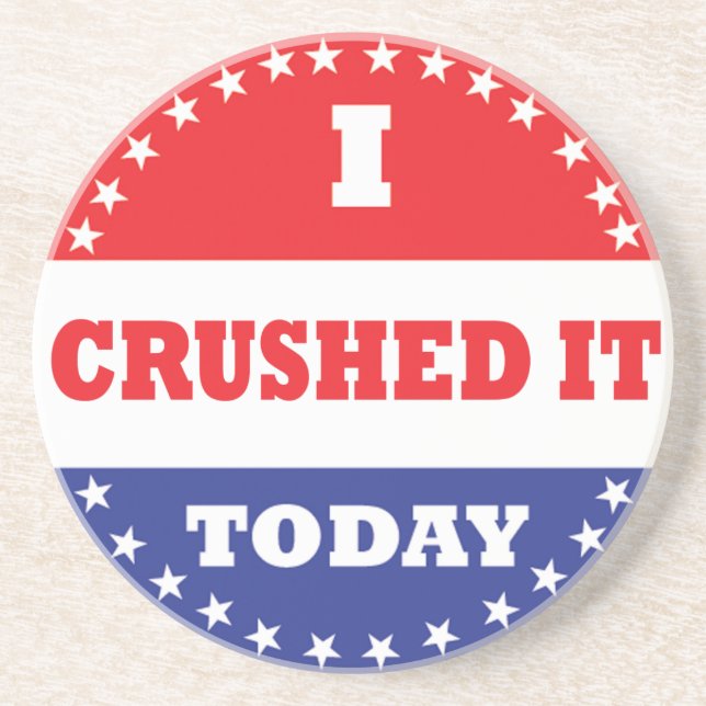 Porta-copos Esmagei Hoje (Frente)