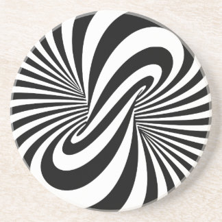 Porta-copos Espiral da ilusão óptica 3D