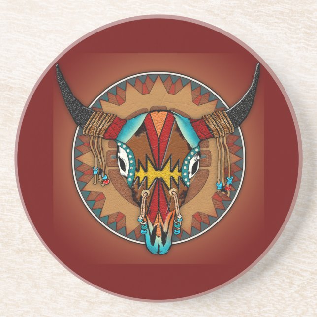 Porta-copos Espírito do búfalo (Frente)